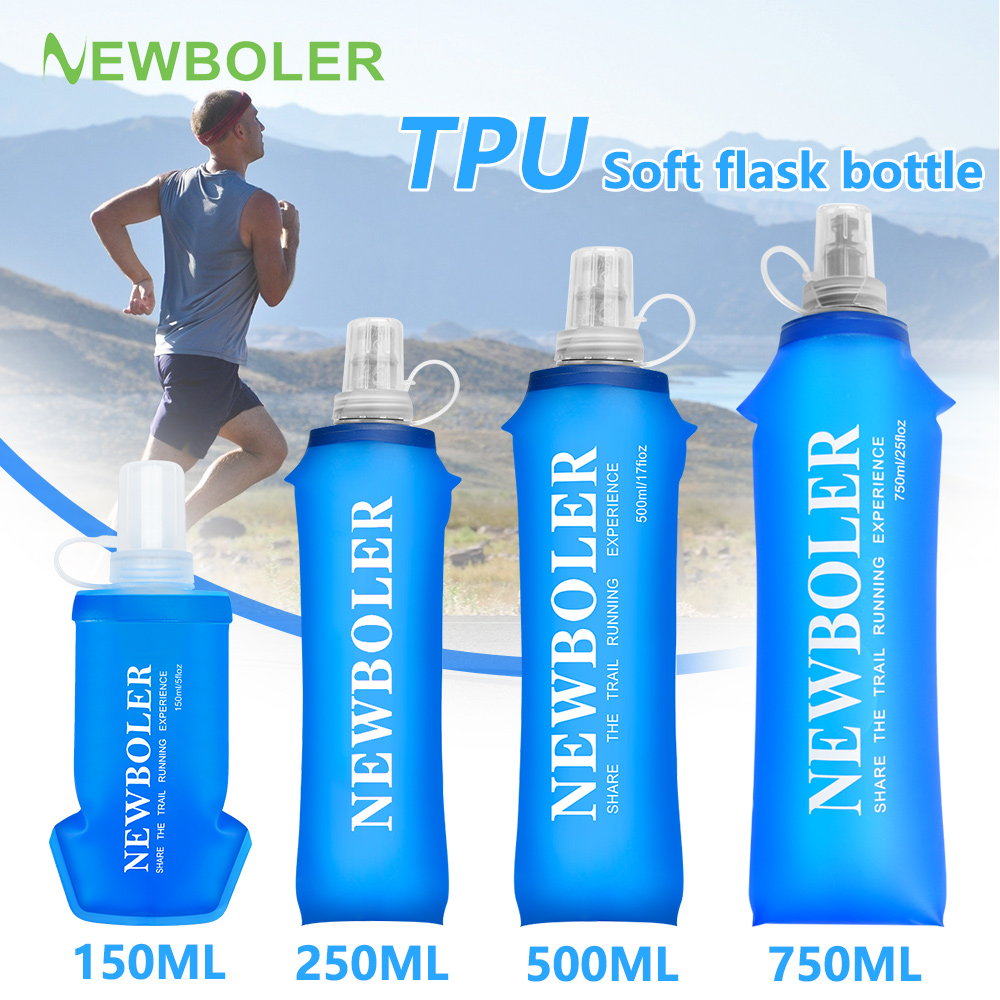 Water Bag Collapsible - Бутылка для воды 250/500/750 мл, складная,