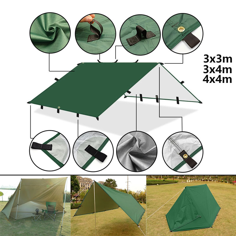 4x4 м 4x3 м 3x3 М 19 подвесных – обзор и цена Emergency Mylar Tent