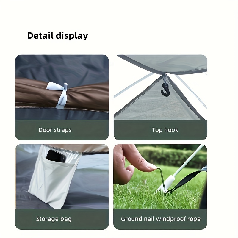 Портативная складная палатка д – обзор и цена Emergency Mylar Tent