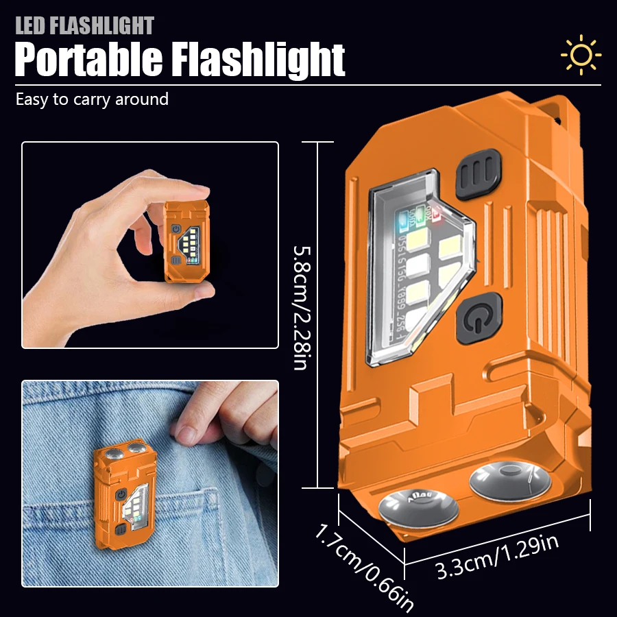 Мини-брелок EDC фонарик переза – обзор и цена Fishing Kit Compact