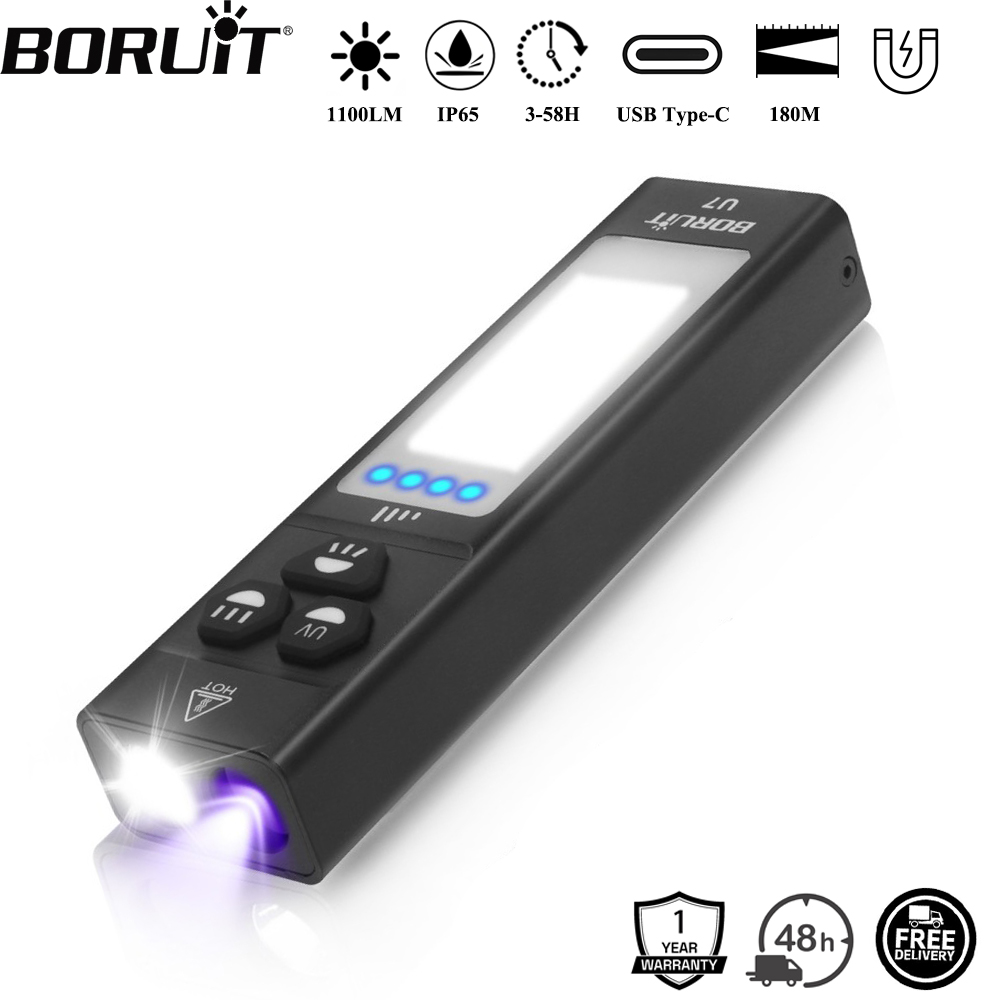BORUiT U7 УФ-светодиодный фона – обзор и цена Fishing Kit Compact