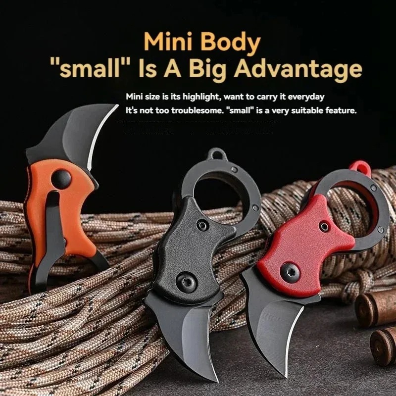 Мини-нож-брелок из нержавеющей – обзор и цена Bushcraft Knife Fixed