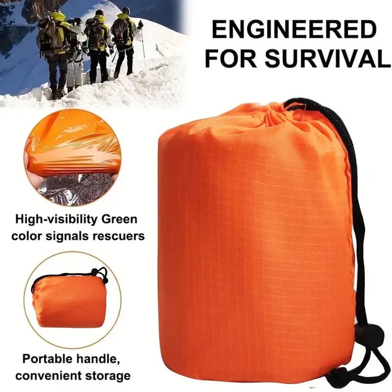 Аварийный спальный мешок: ульт – обзор и цена Emergency Mylar Tent