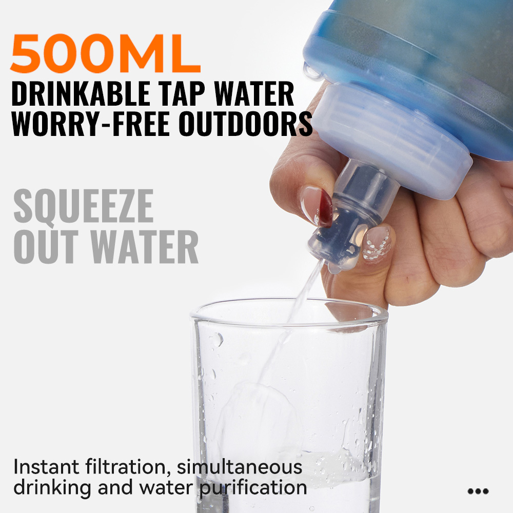 Бутылка для воды WRELS с фильт – обзор и цена Water Bag Collapsible
